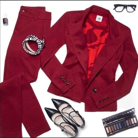 CAbi Jackets & Blazers - ⬇️ Cabi Outing Blazer in Rhubarb